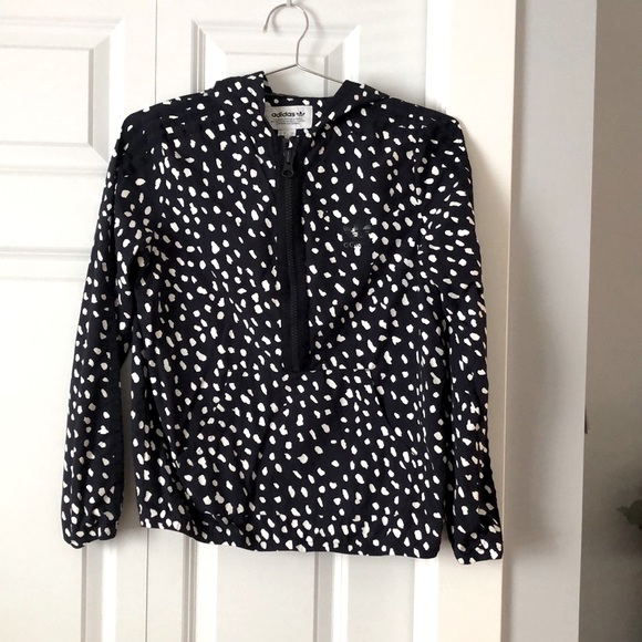 POLKA DOT ADIDAS WIND BREAKER - Picture 2 of 12
